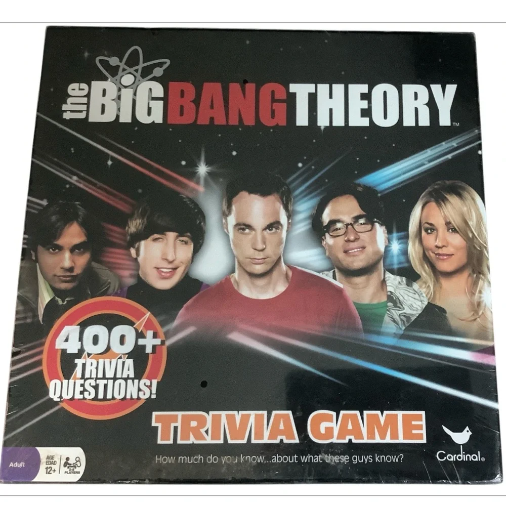 New The Big Bang Theory TRIVIA GAME